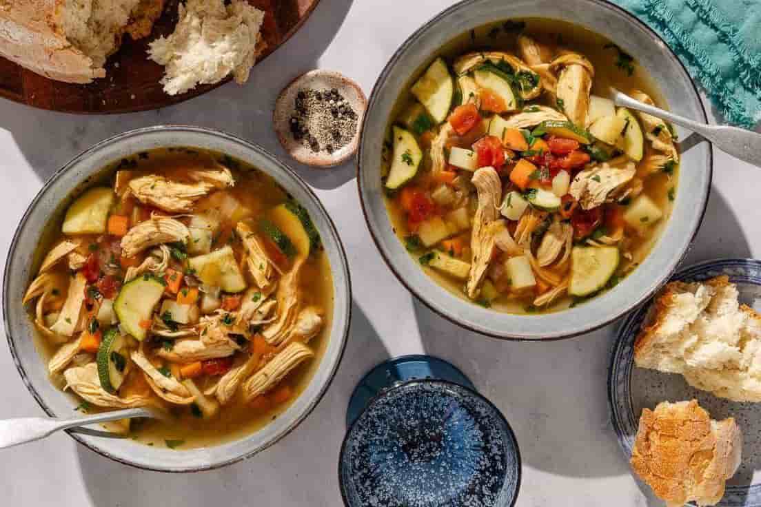 خرید و قیمت سوپ نیمه آماده سبزیجات و مرغ + فروش عمده